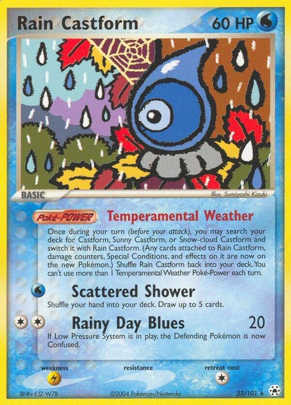 Image for Rain Castform (23/101) (HL) - Pokemon