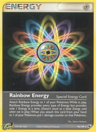 Image for Rainbow Energy (95/109) (RS) - Pokemon