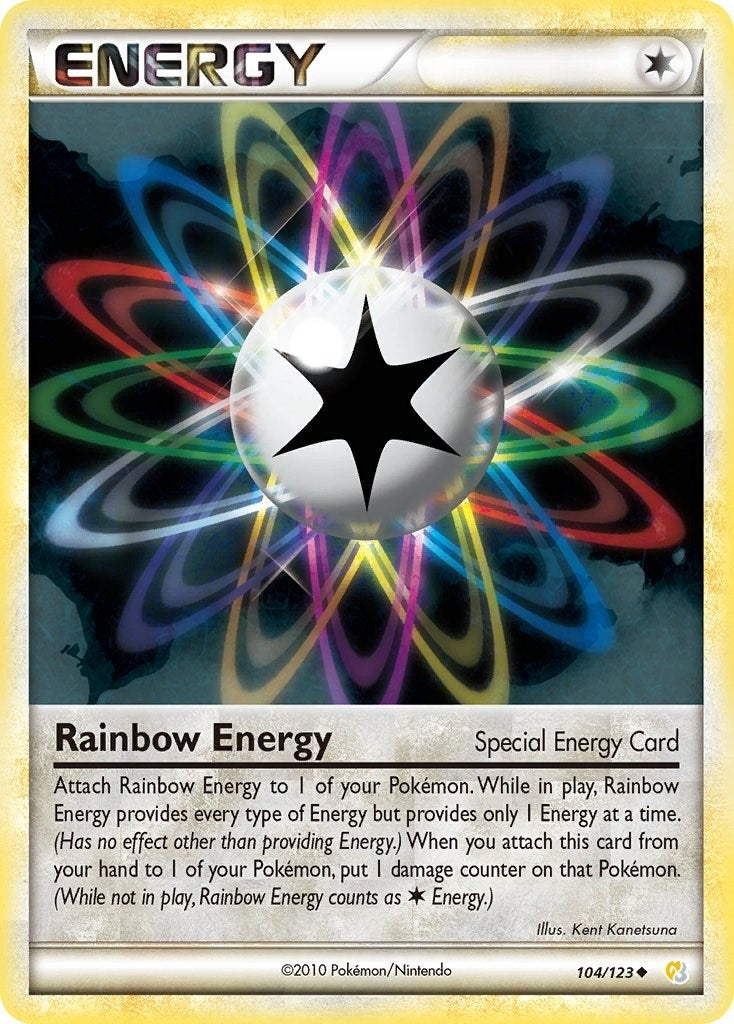 Image for Rainbow Energy (104/123) (HS) - Pokemon