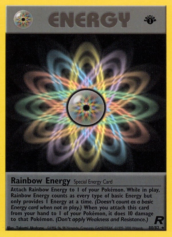 Image for Rainbow Energy (80) (80/82) (TR) - Pokemon