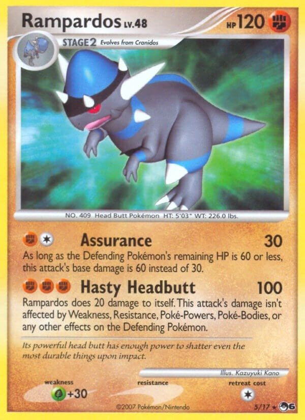 Image for Rampardos (005/017) (POP) - Pokemon
