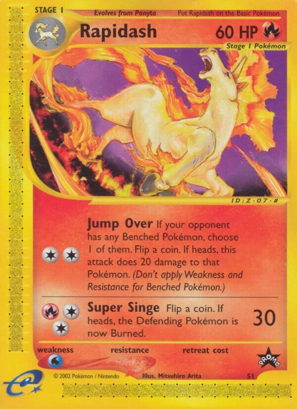 Image for Rapidash (51) (51/53) (PR) - Pokemon