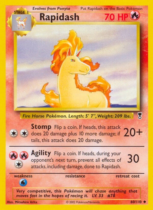 Image for Rapidash (060/110) (LC) - Pokemon