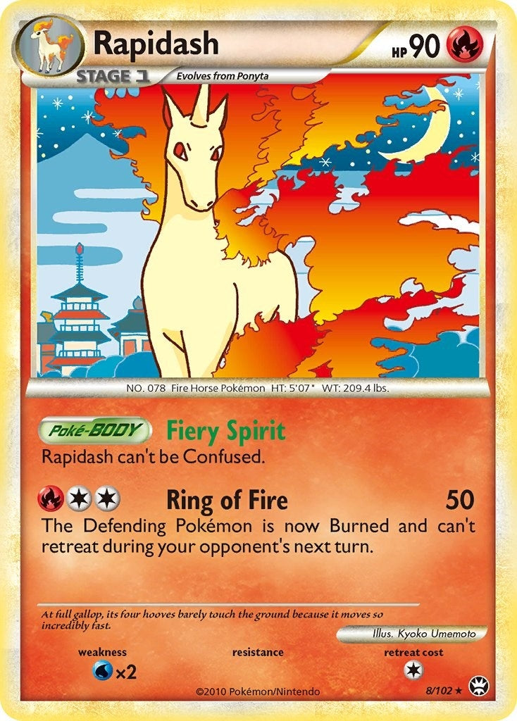 Image for Rapidash (8/102) (TM) - Pokemon