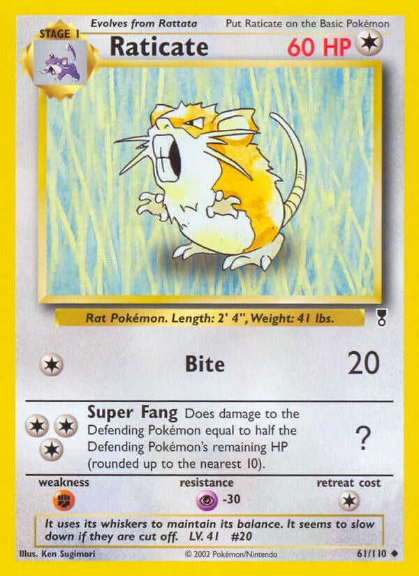 Image for Raticate (061/110) (LC) - Pokemon