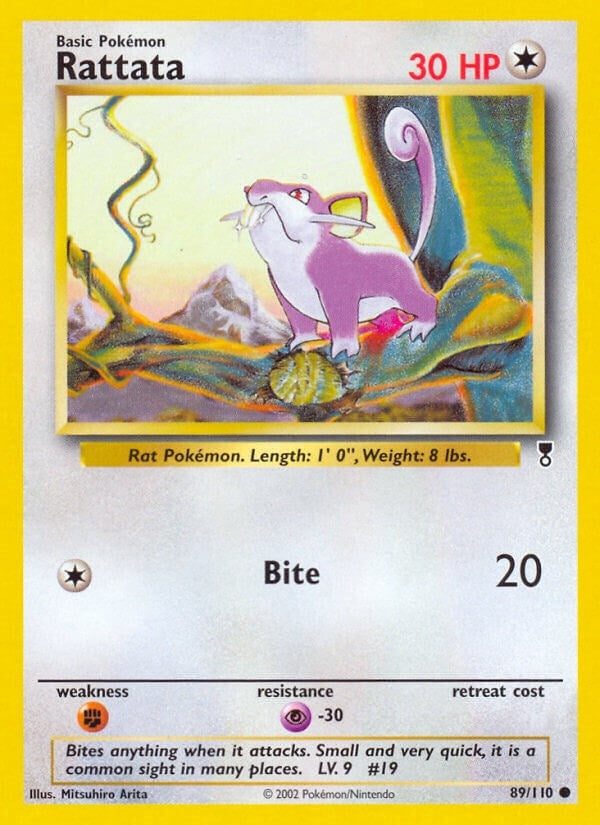 Image for Rattata (089/110) (LC) - Pokemon