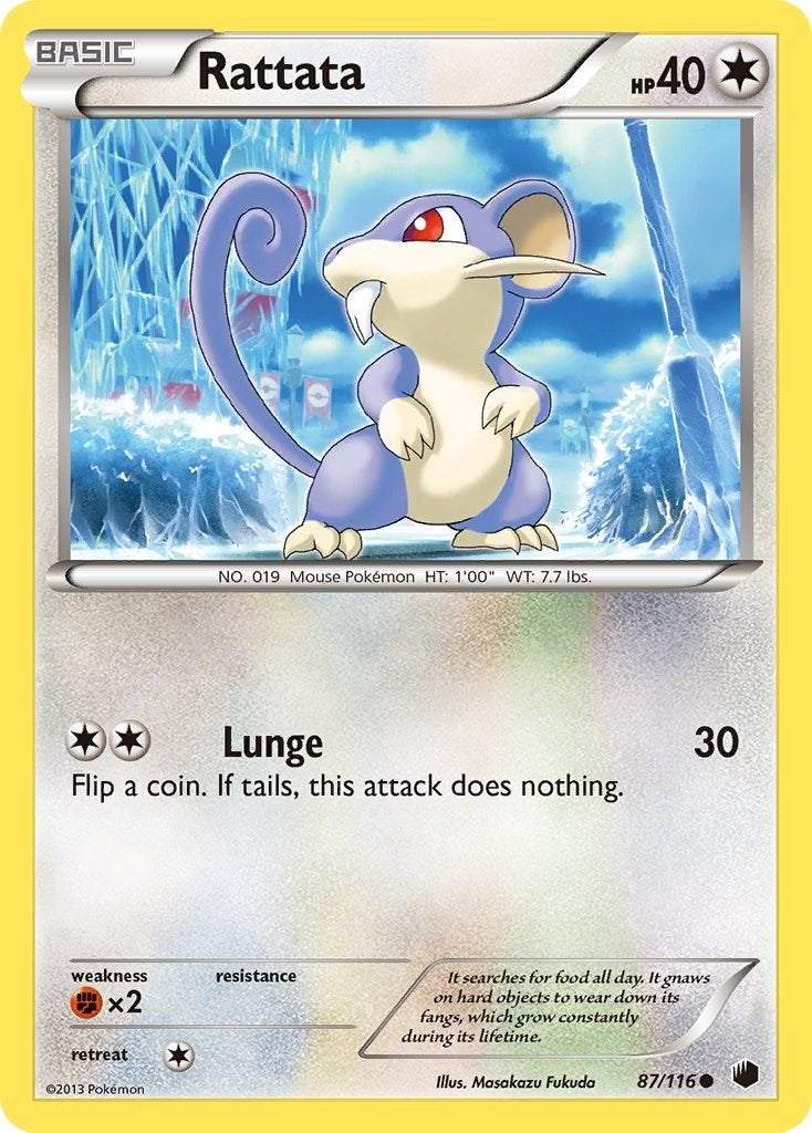 Image for Rattata (87/116) (PLF) - Pokemon