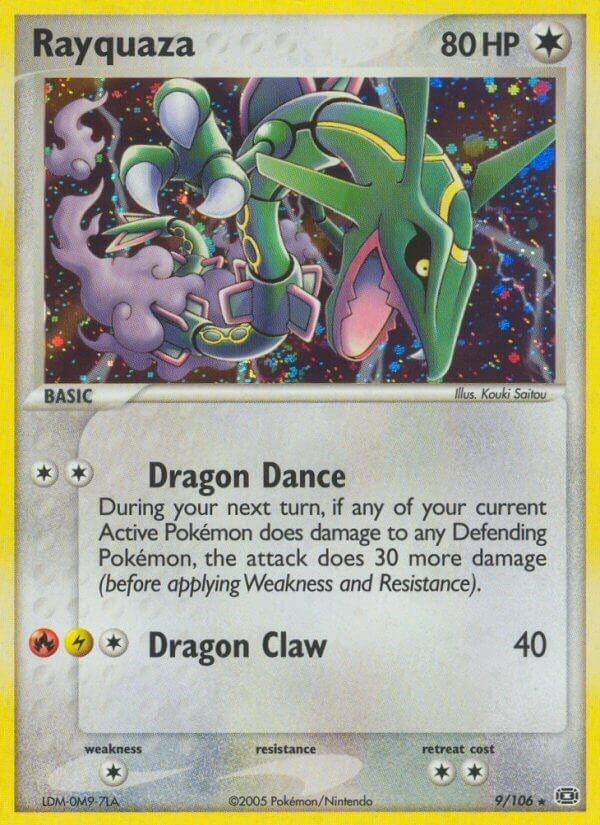 Image for Rayquaza (9/106) (EM) - Pokemon