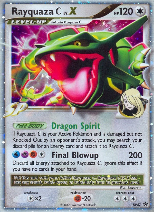 Image for Rayquaza C LV.X - DP47 (DP47) (PR) - Pokemon