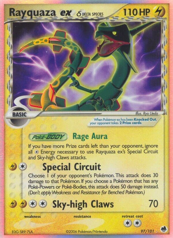 Image for Rayquaza ex (Delta Species) (97/101) (DF) - Pokemon