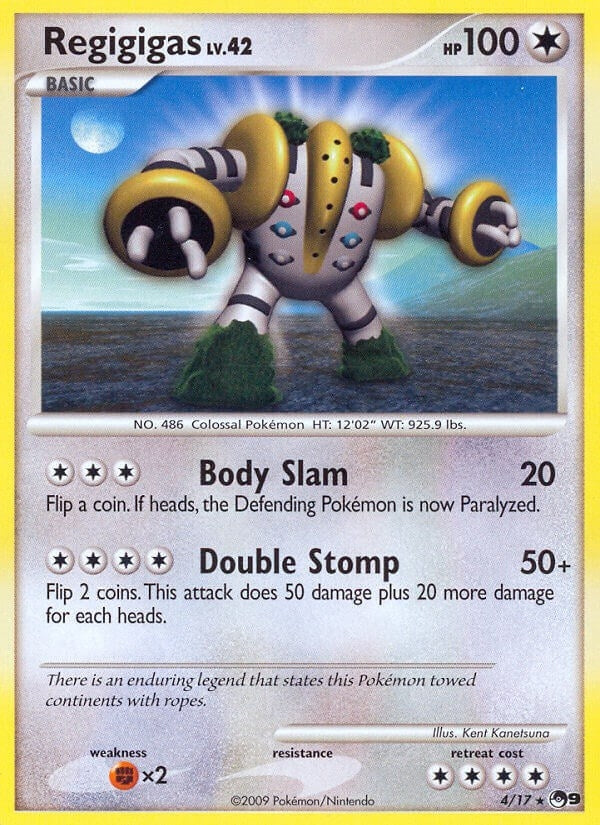 Image for Regigigas (004/017) (POP) - Pokemon
