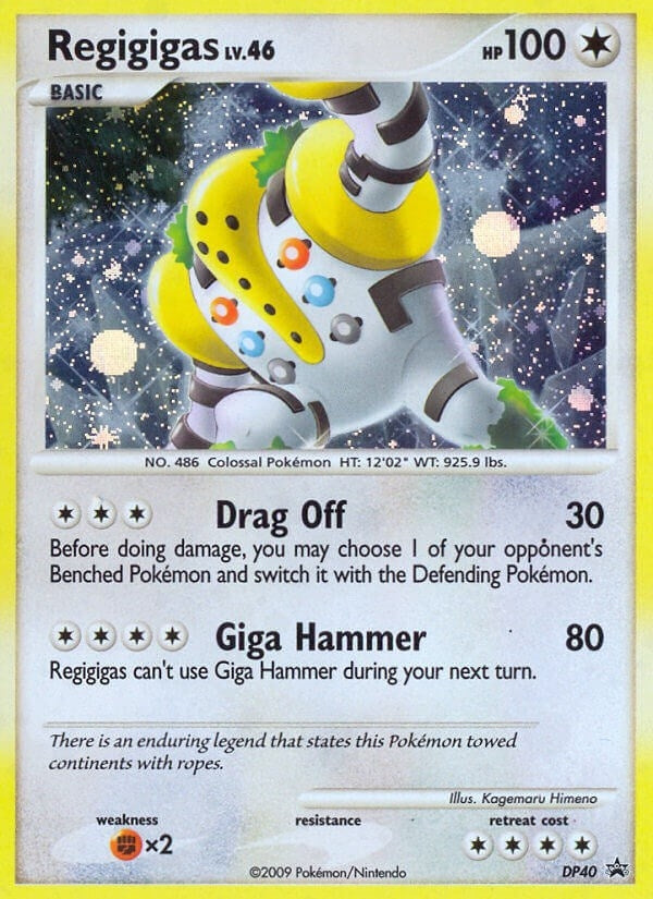 Image for Regigigas - DP40 (DP40) (PR) - Pokemon