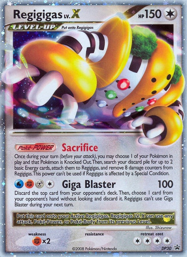 Image for Regigigas LV.X - DP30 (DP30) (PR) - Pokemon