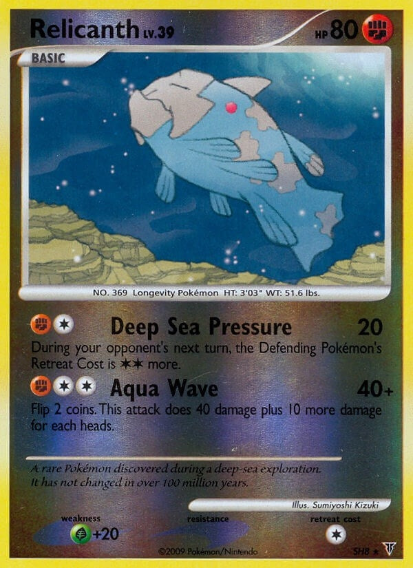 Image for Relicanth (Shiny) (SH8) (SV) - Pokemon