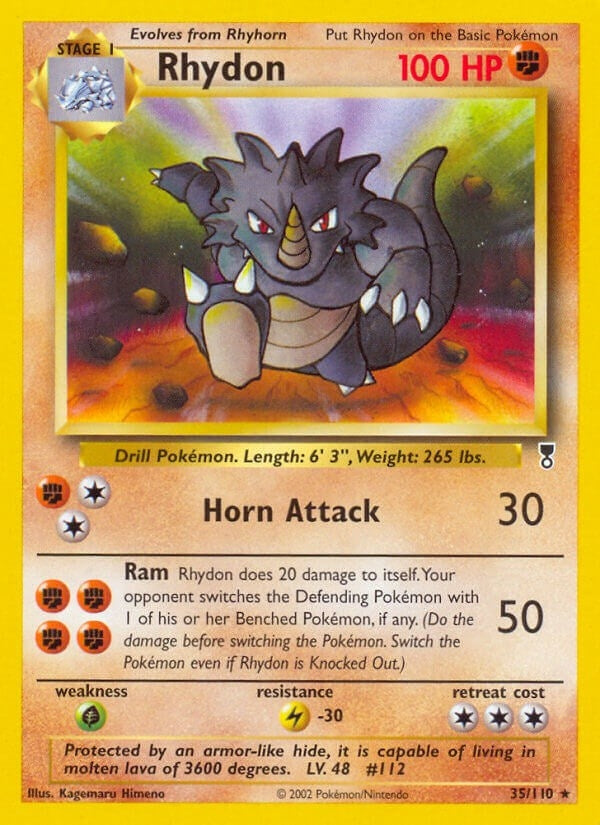 Image for Rhydon (035/110) (LC) - Pokemon
