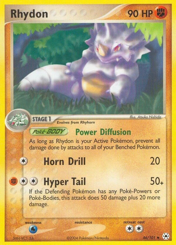 Image for Rhydon (46/101) (HL) - Pokemon