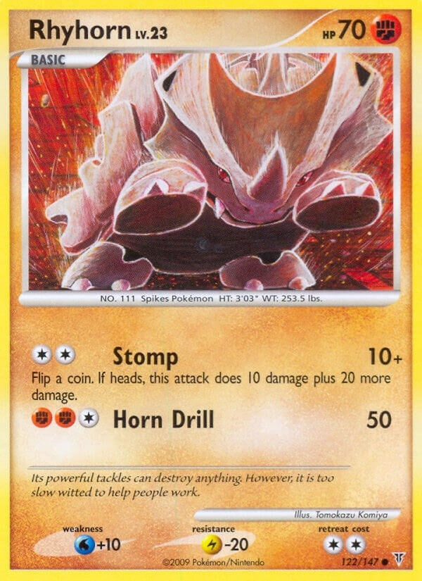 Image for Rhyhorn (122) (SV) - Pokemon