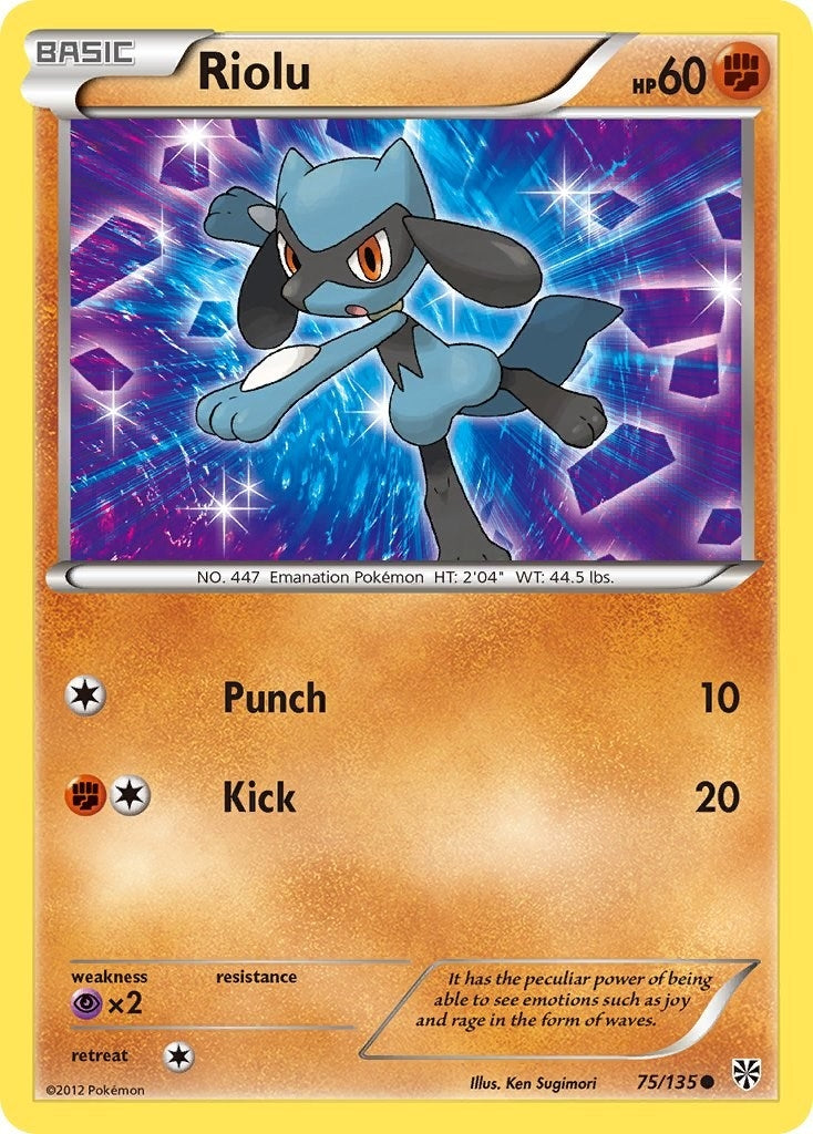 Image for Riolu (75) (75/135) (PLS) - Pokemon