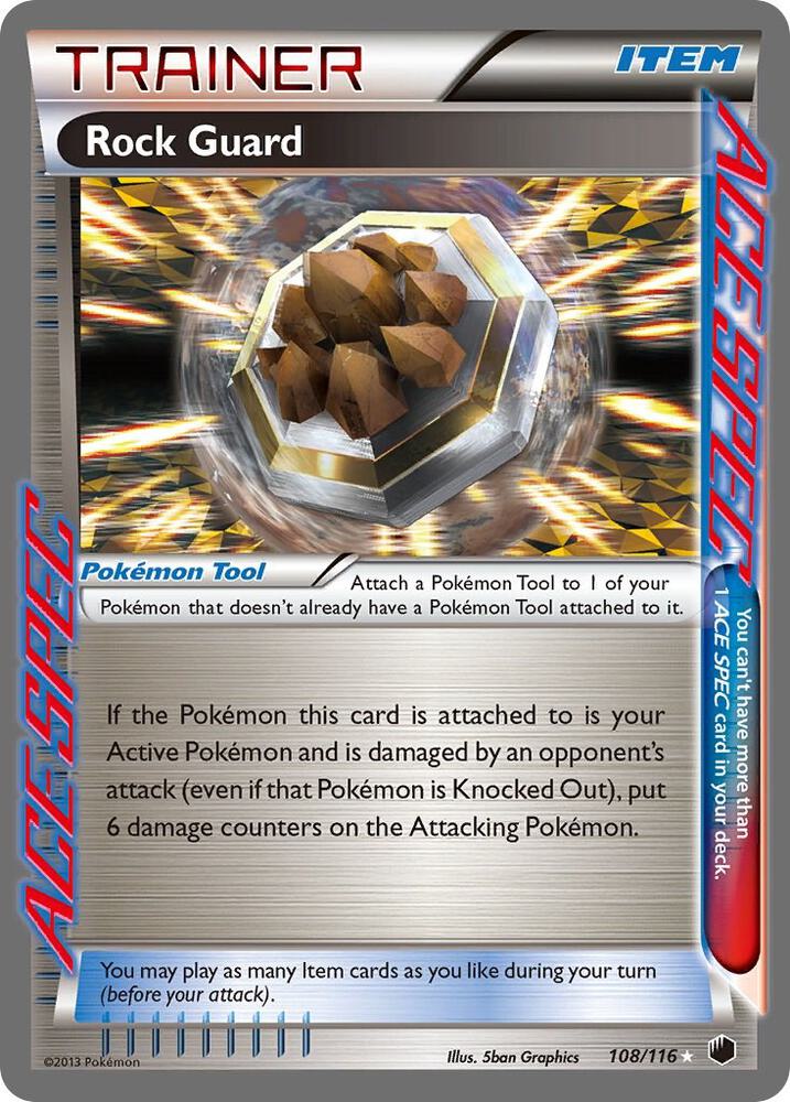Image for Rock Guard (108/116) (PLF) - Pokemon