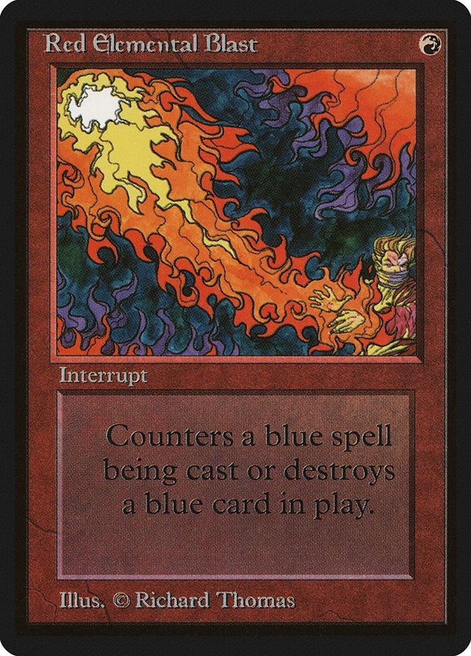 Image for Red Elemental Blast - Magic: The Gathering