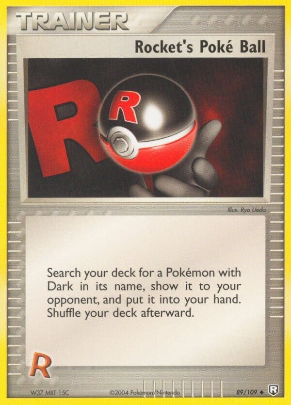 Image for Rocket's Poke Ball (89/109) (RR) - Pokemon