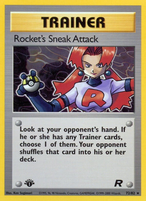 Image for Rocket's Sneak Attack (72) (72/82) (TR) - Pokemon