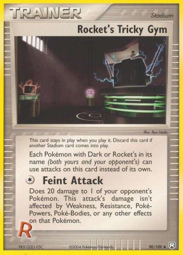 Image for Rocket's Tricky Gym (90/109) (RR) - Pokemon