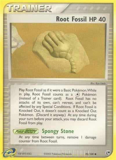 Image for Root Fossil (92/100) (SS) - Pokemon