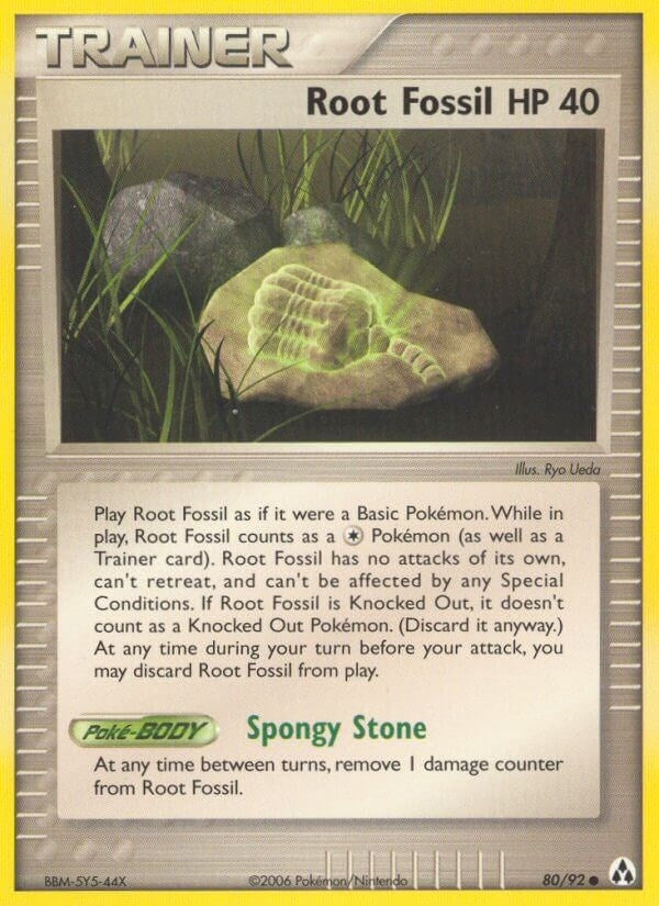Image for Root Fossil (80/92) (LM) - Pokemon