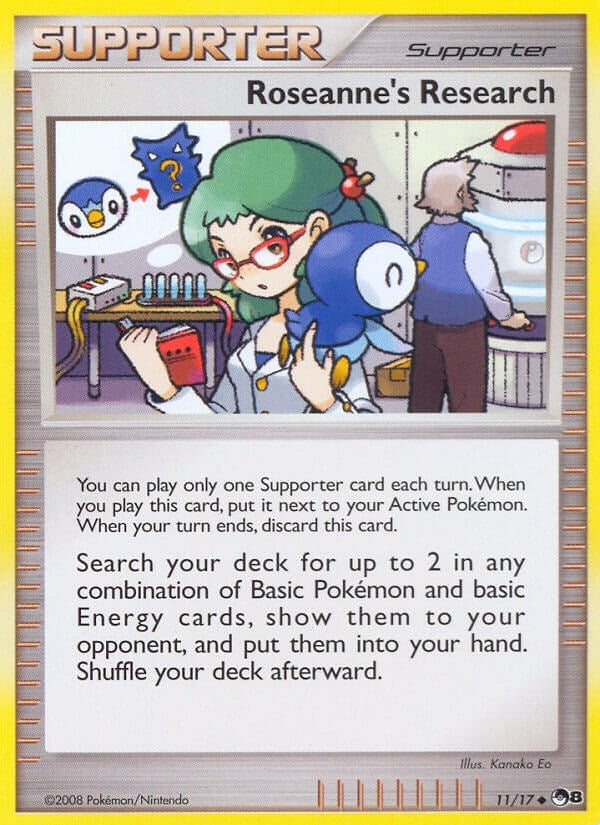 Image for Roseanne's Research (011/017) (POP) - Pokemon