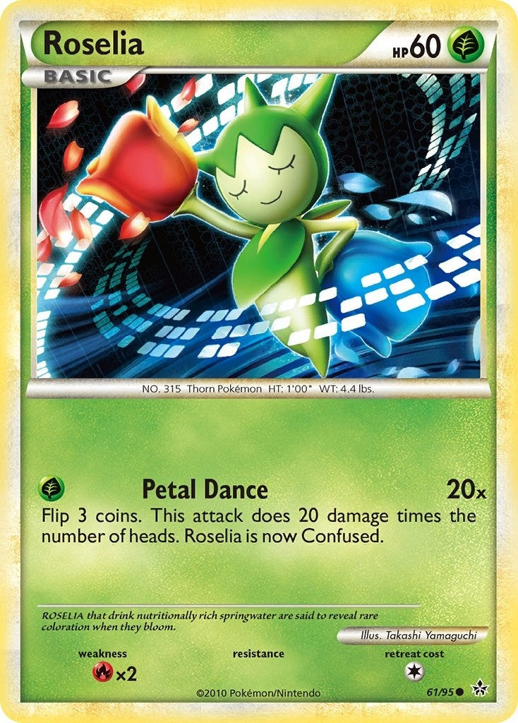 Image for Roselia (61/95) (UL) - Pokemon