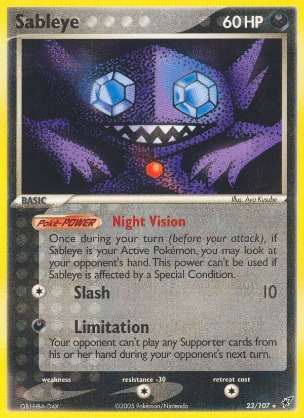 Image for Sableye (23/107) (DX) - Pokemon