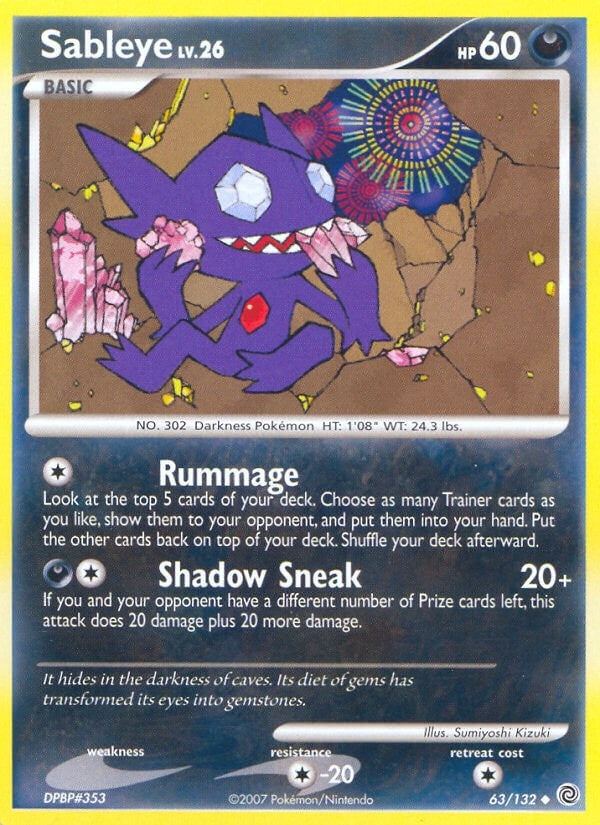 Image for Sableye (63/132) (SW) - Pokemon