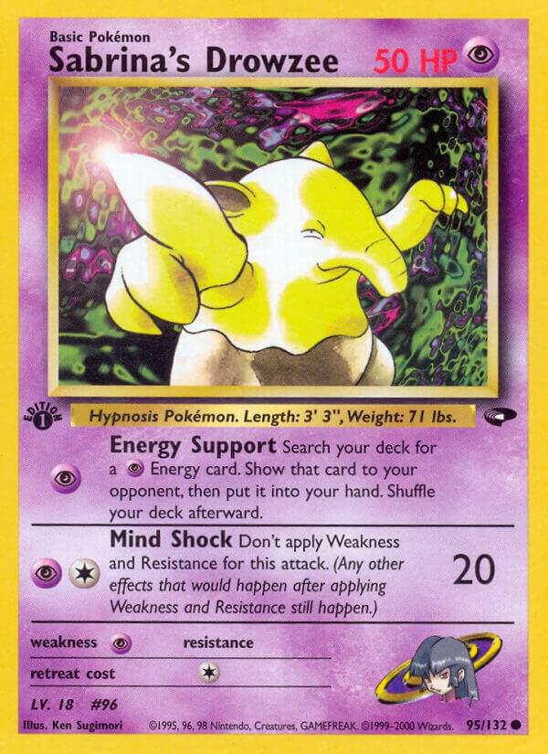 Image for Sabrina's Drowzee (095/132) (G2) - Pokemon