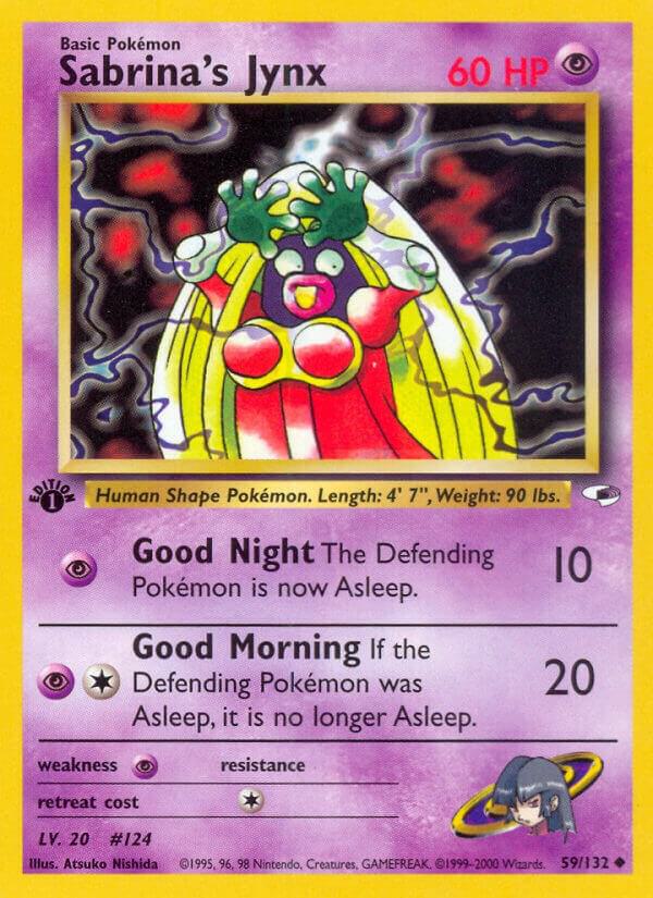 Image for Sabrina's Jynx (059/132) (G1) - Pokemon