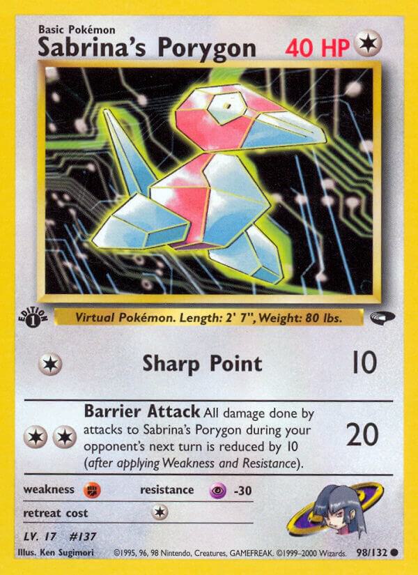 Image for Sabrina's Porygon (098/132) (G2) - Pokemon