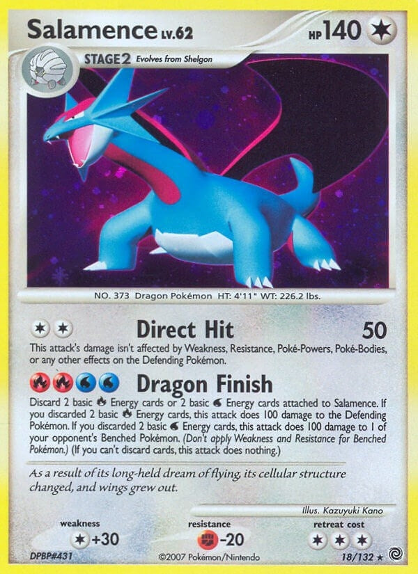 Image for Salamence (18/132) (SW) - Pokemon