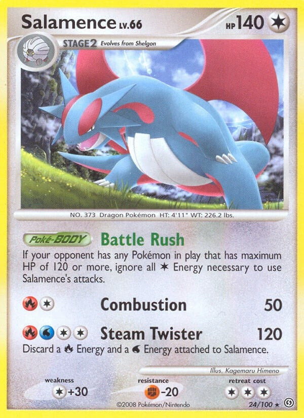 Image for Salamence (24/100) (SF) - Pokemon
