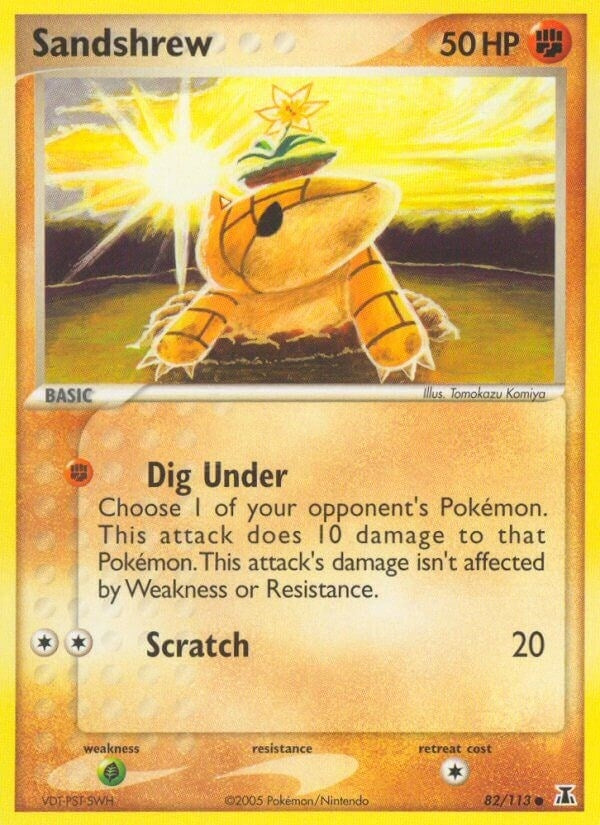 Image for Sandshrew (82/113) (DS) - Pokemon