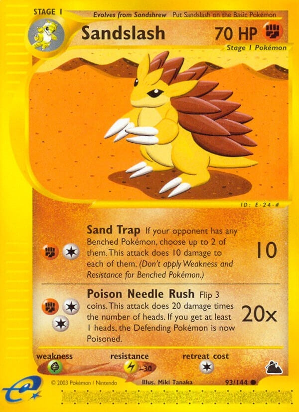 Image for Sandslash (093/144) (SK) - Pokemon
