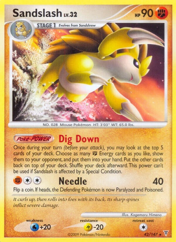 Image for Sandslash (42) (SV) - Pokemon