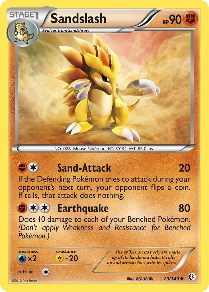 Image for Sandslash (79/149) (BCR) - Pokemon