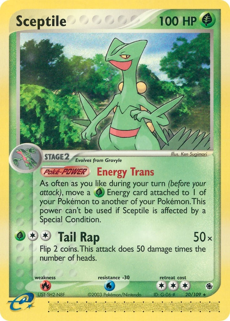 Image for Sceptile (20/109) (RS) - Pokemon