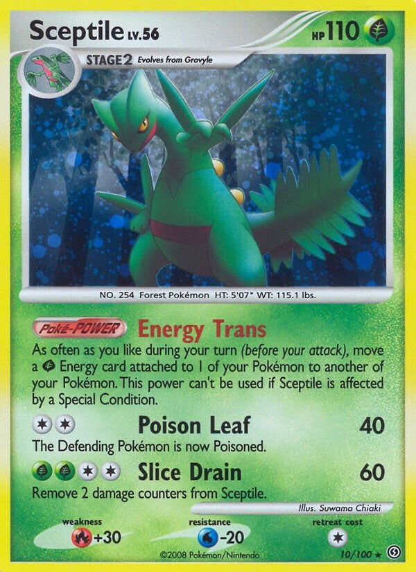 Image for Sceptile (10/100) (SF) - Pokemon