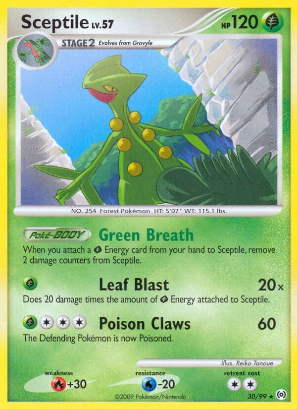 Image for Sceptile (30) (30/99) (AR) - Pokemon