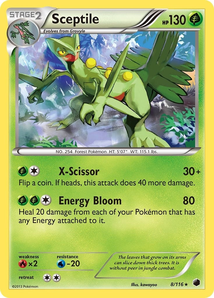 Image for Sceptile (8/116) (PLF) - Pokemon
