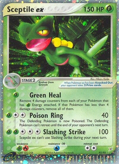 Image for Sceptile ex (93/95) (MA) - Pokemon