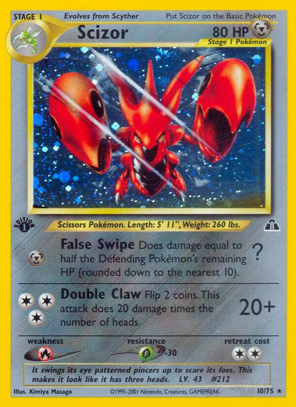Image for Scizor (10) (10/75) (N2) - Pokemon