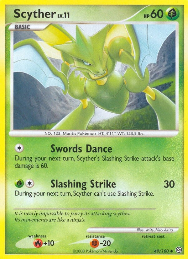 Image for Scyther (49/100) (SF) - Pokemon