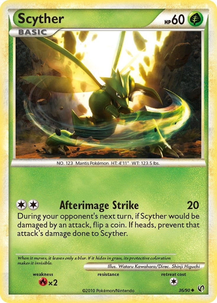 Image for Scyther (36) (36/90) (UD) - Pokemon